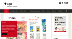 Desktop Screenshot of erialediciones.com