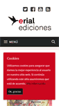 Mobile Screenshot of erialediciones.com